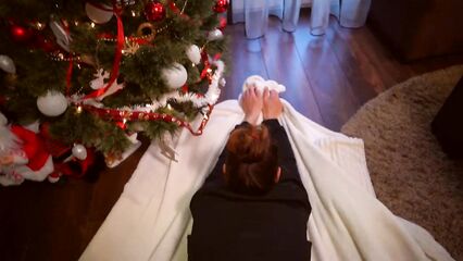 Домашнее любительское новогоднее порно видео